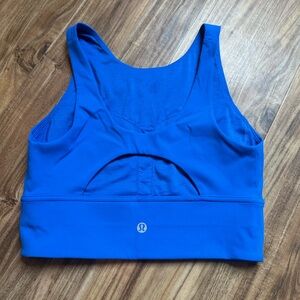 lululemon athletica Blue Tank Top